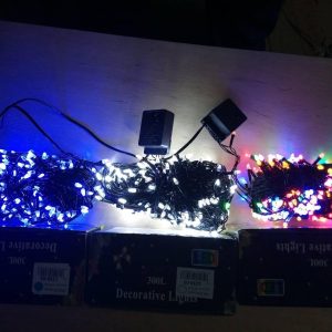 Новорічна світлодіодна гірлянда 300LED 18м синій